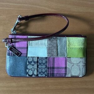 Coach Holiday Wristlet, early 2000’s